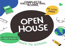 Charlotte Valley Open House September 27
